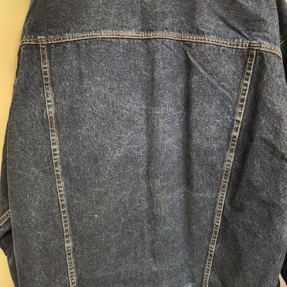 Phat Farm Embroidered Button Down Denim Jean Jacket Vintage Y2K RARE - Picture 6 of 7